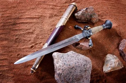 Smart dagger Stock Photos