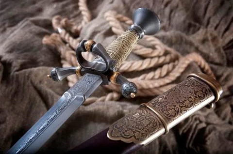 Smart dagger Stock Photos