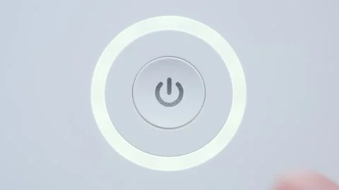 Smart device switch on off macro Video stock 152931393