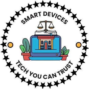 Smart devices combine technology and trust Stock Illustration