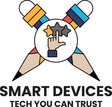 Smart devices intersect with innovation and trust イラスト素材