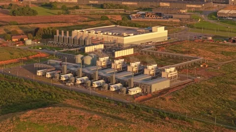 Smart digital datacenter with secure IT and AI systems. Stock Footage 318620429