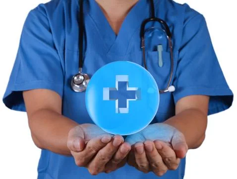Smart doctor Stock Illustration
