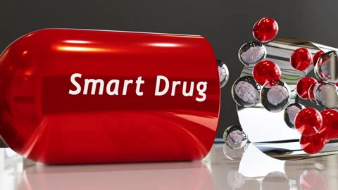 Smart Drug  Capsule (Slow Motion) Stock Footage 274175037