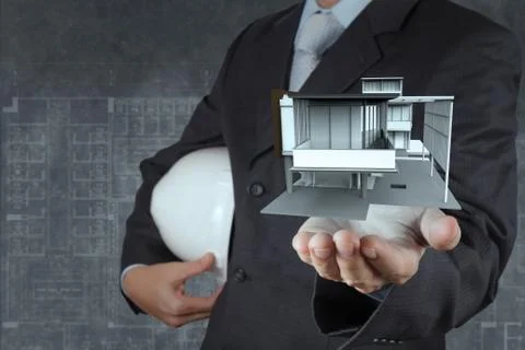 Smart engineer Stock Illustration