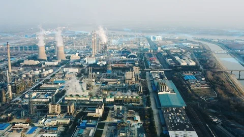 Smart factory concept. Communication network. INDUSTRY4.0 Stock Footage 119761809