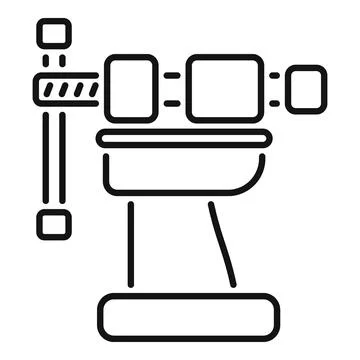 Smart factory machine processing data icon 스톡 일러스트
