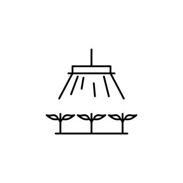 Smart farm, hothouse icon. Element of smart farm icon. Thin line icon for Stock Illustration