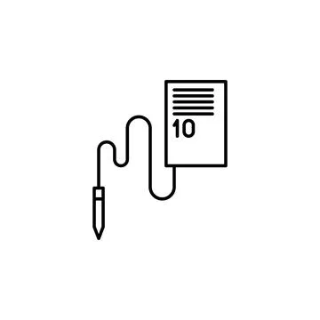 Smart farm, sensor icon. Element of smart farm icon. Thin line icon for website Stock Illustration