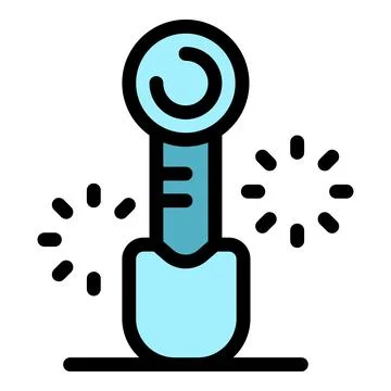 Smart farm soil moisture sensor collecting data for optimal irrigation Stock Illustration