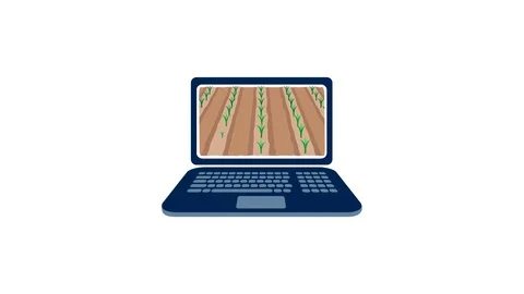 Smart farming, agriculture and information technology Stock Footage 113210853