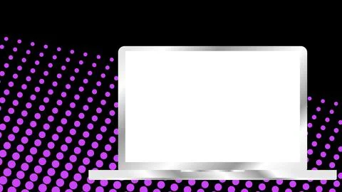 Smart gadget mockup card background illustration Stock Illustration
