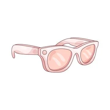 Smart glasses イラスト素材