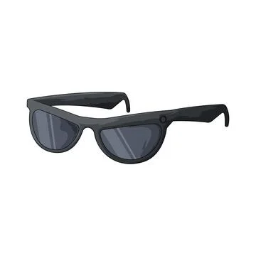Smart Glasses illustration Stock Illustration