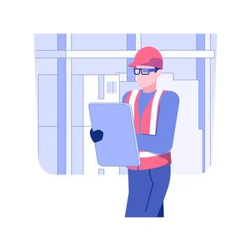 Smart glasses isolated concept vector illustration. Ilustración de archivo