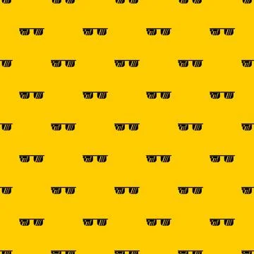 Smart glasses pattern Illustrazione stock