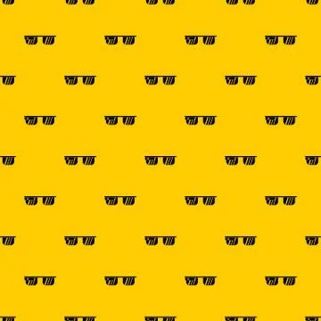 Smart glasses pattern vector Illustrazione stock