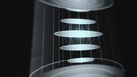 Smart Grid Interactive Metrics Overview with Interactive Data Stock Footage 340545986