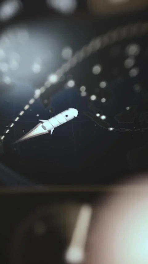 Smart Grid Operational Status Interface with Interactive Data Stock Footage 340556222
