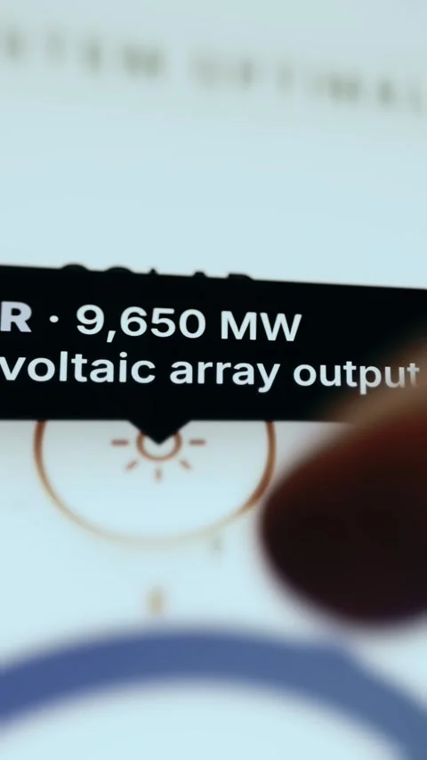 Smart Grid Performance Analysis Interface 動画素材 340193250