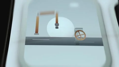 Smart Grid Risk Detection Control with Interactive Data Stock Footage 340549945
