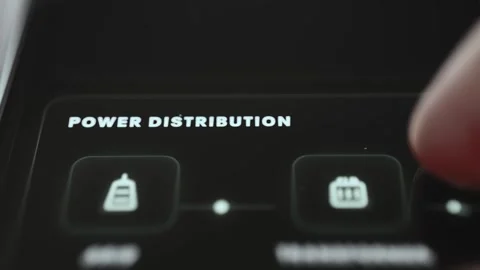 Smart Grid Risk Detection Control with Interactive Data Stock Footage 340560488