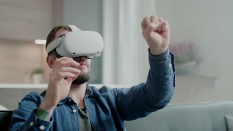 Smart Guy Catch Non Tangible Objects Stock Footage 142598836