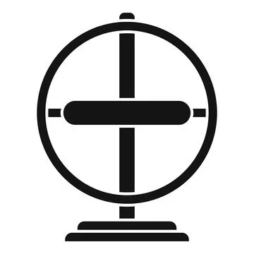 Smart gyroscope icon simple vector. Gyro accelerometer Stock Illustration