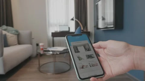Smart Home Automation: Control Your Living Space Stock Footage 314570411
