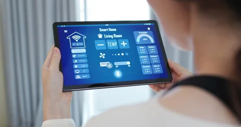 Smart home concept Stock Footage 140230419