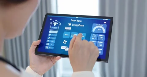 Smart home concept Stock Footage 140950696