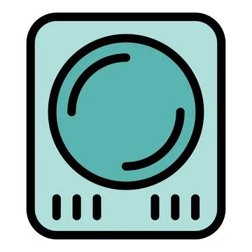 Smart home control panel managing devices with touchscreen interface Stock Illustration