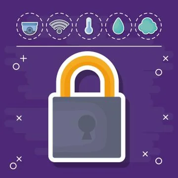 Smart home design イラスト素材