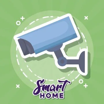 Smart home design イラスト素材