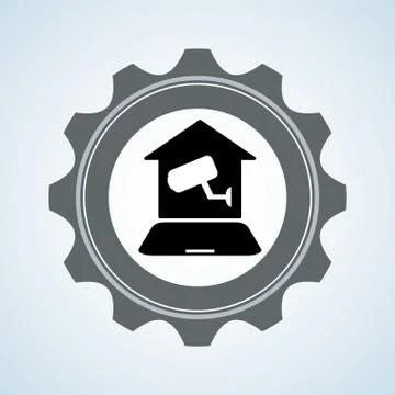 Smart home design. Technology icon. system concept イラスト素材