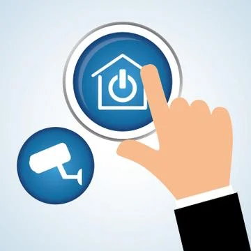 Smart home design. Technology icon. system concept イラスト素材