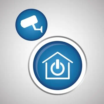 Smart home design. Technology icon. system concept イラスト素材