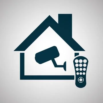 Smart home design. Technology icon. system concept Stock Illustration