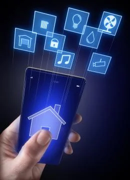 Smart home Stock Illustration