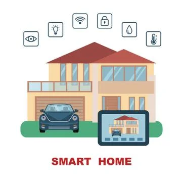 Smart home. Stock Illustration
