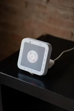 Smart home security system providing digital protection Stock Photos