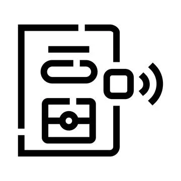 Smart home security system wireless connectivity concept Stock Illustration