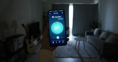 Smart home system concept Stock Footage 140950484