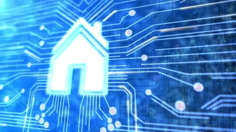 Smart Home Technology Stock Footage 8601962