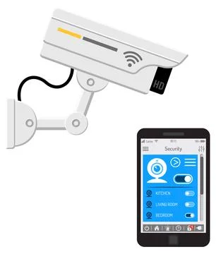 Smart House and internet of things Stock Illustration