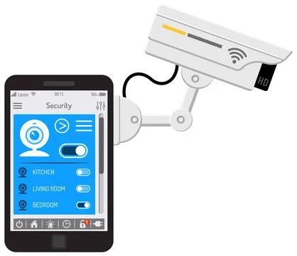 Smart House and internet of things Stock Illustration
