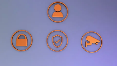 Smart icons for the user 3d Stock Footage 148729057