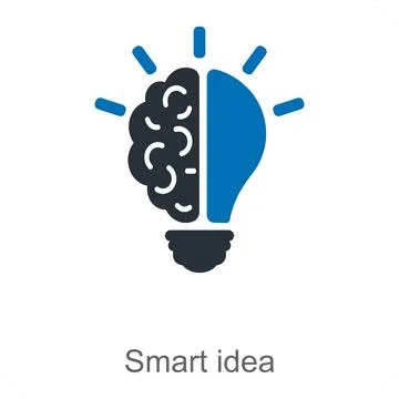 Smart Idea Stock Illustration