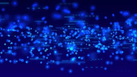 Smart Industry Automation Network With Glowing Gear Icons Stock Footage 341359461