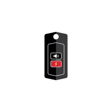 Smart key system vector illustration template Stockillustratie
